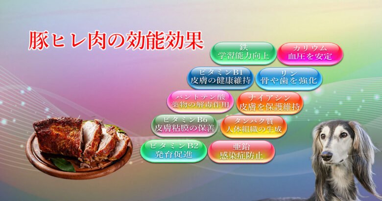 豚ヒレ肉の効能効果